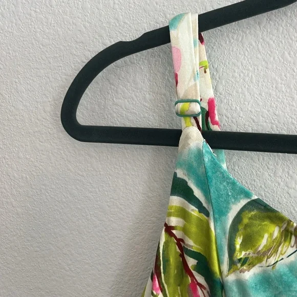 Torrid Tropical Floral Super Soft Knit Midi Dress  NWT Size Large - Picture 7 of 11